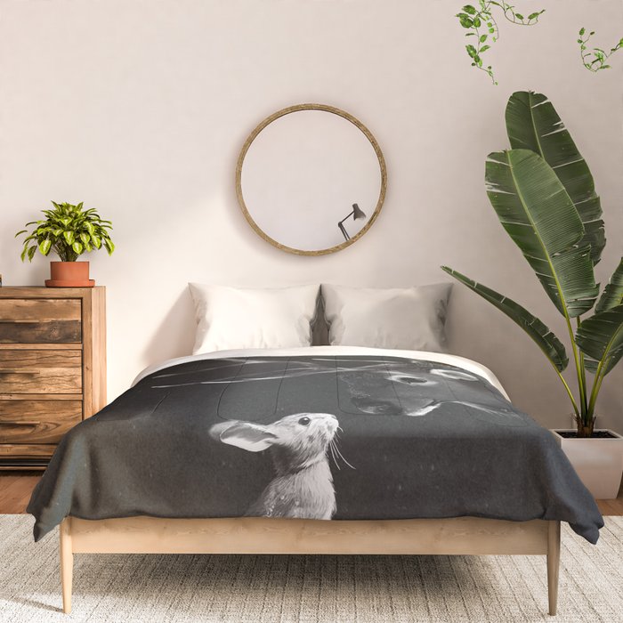 Elk and Rabbit Comforter Gallery Image 3