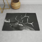 Elk and Rabbit Rug Gallery Image 1