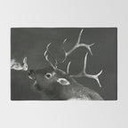 Elk and Rabbit Rug Gallery Image 2
