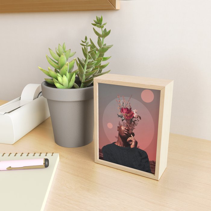 Pale memories of Dusk Mini Art Print Gallery Image 2