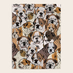 Social English Bulldog Poster Gallery Image 4