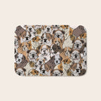 Social English Bulldog Bath Mat Gallery Image 1