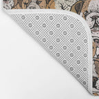 Social English Bulldog Bath Mat Gallery Image 2