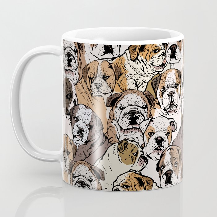 Social English Bulldog Coffee Mug Gallery Image 3