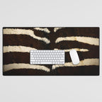 Zebra #decor #society6 #buyart Desk Mat Gallery Image 1