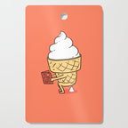 Everyone Poops by ilovedoodle Cutting Board Gallery Image 1