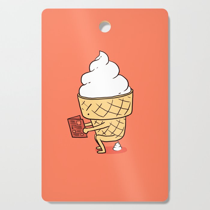 Everyone Poops by ilovedoodle Cutting Board Gallery Image 1