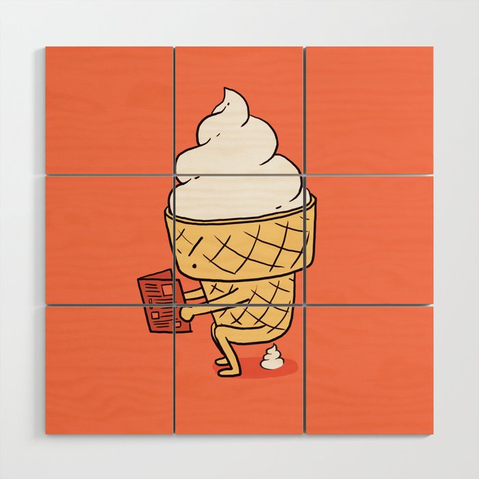 Everyone Poops by ilovedoodle Wood Wall Art Gallery Image 1