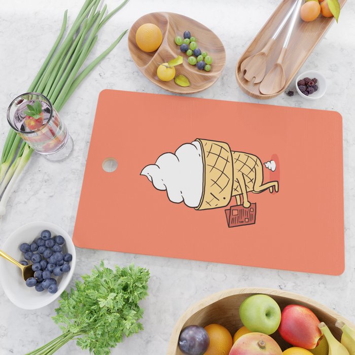 Everyone Poops by ilovedoodle Cutting Board Gallery Image 2