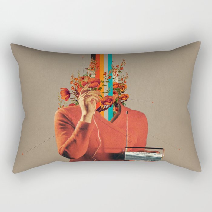 Musicolor Rectangular Pillow Gallery Image 1