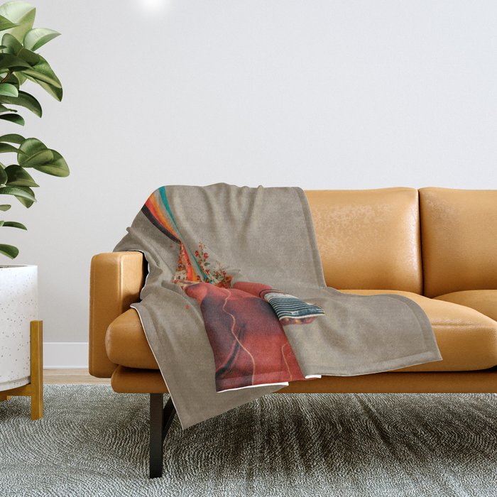 Musicolor Throw Blanket Gallery Image 1