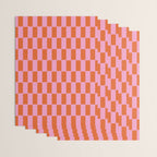 Rectangles in Pink and Red Wrapping Paper Gallery Image 3