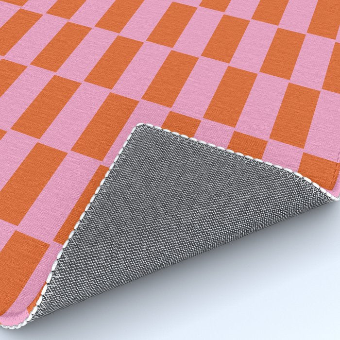 Rectangles in Pink and Red Rug Gallery Image 4