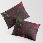 Vintage & Shabby Chic - Vintage & Shabby Chic - Mystical Night Roses Pillow Sham Gallery Image 3