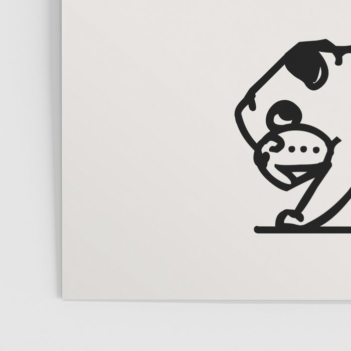 Inhale Exhale Pug Poster Gallery Image 3