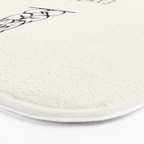 Inhale Exhale Frenchie Bath Mat Gallery Image 3