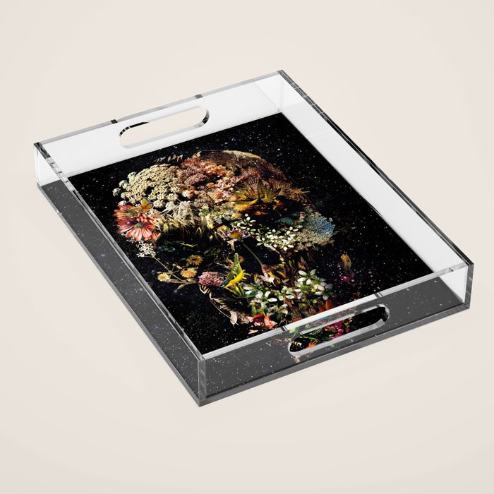 Smyrna Skull Acrylic Tray Gallery Image 1