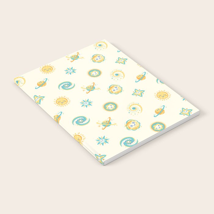Pastel space pattern Notebook Gallery Image 2