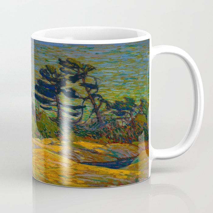 Tom Thomson Byng Inlet Georgian Bay winter 1914-1915 Canadian Landscape Artist Coffee Mug Gallery Image 1