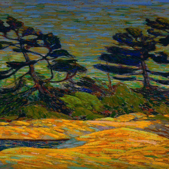 Tom Thomson Byng Inlet Georgian Bay winter 1914-1915 Canadian Landscape Artist Coffee Mug Gallery Image 2