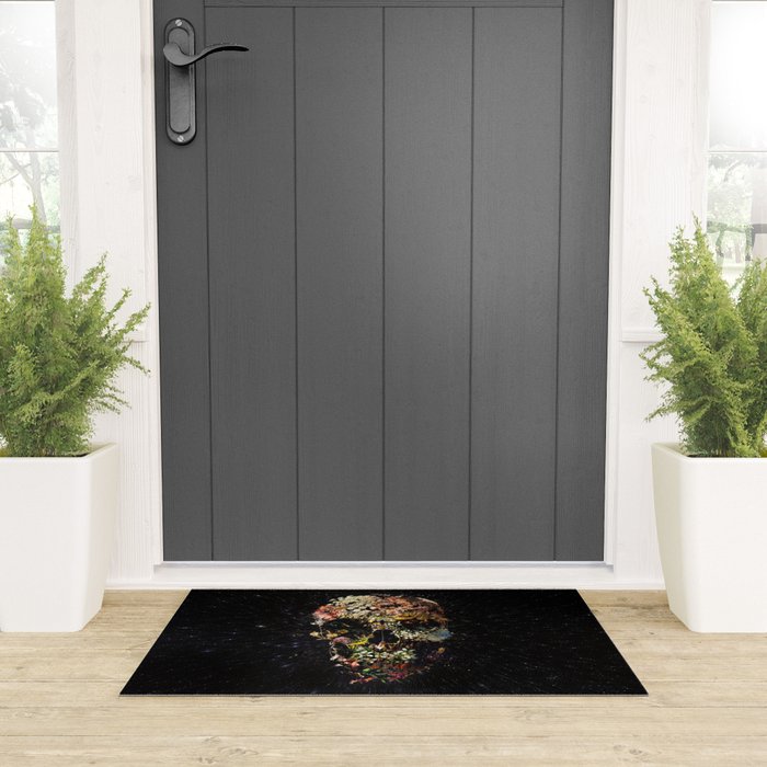 Smyrna Skull Welcome Mat Gallery Image 3