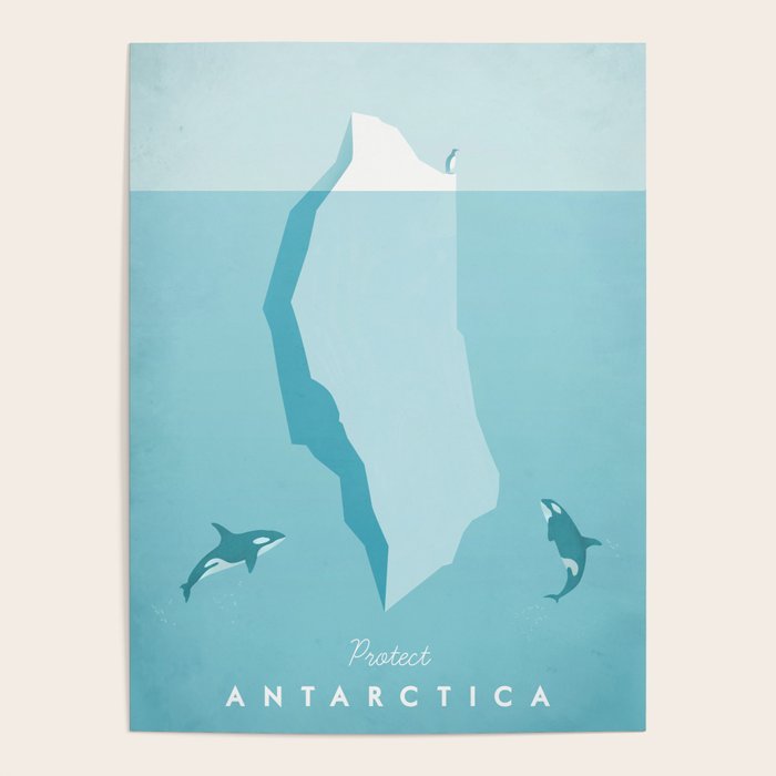 Vintage Travel Poster: Antarctica Poster Gallery Image 4