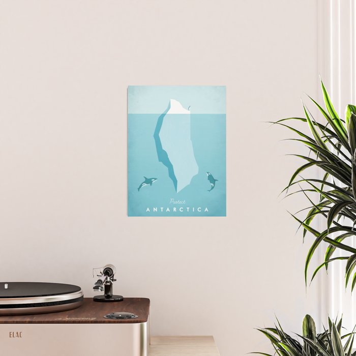 Vintage Travel Poster: Antarctica Poster Gallery Image 2