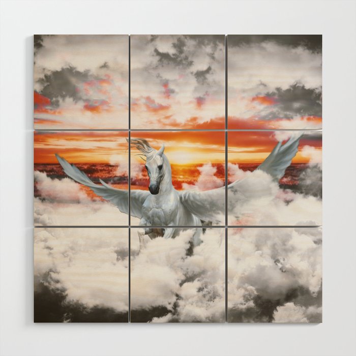 PEGASUS Wood Wall Art Gallery Image 1