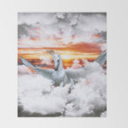 PEGASUS Throw Blanket Gallery Image 2