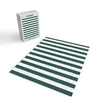 Vertical Stripes (Dark Green & White Pattern) Jigsaw Puzzle Gallery Image 2