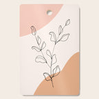 Eucalyptus Line Art Cutting Board Gallery Image 1