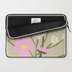 Flower Market, Rome, Pastel floral art Laptop Sleeve Gallery Image 2
