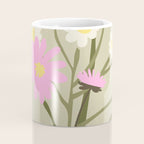 Flower Market, Rome, Pastel floral art Coffee Mug Gallery Image 4