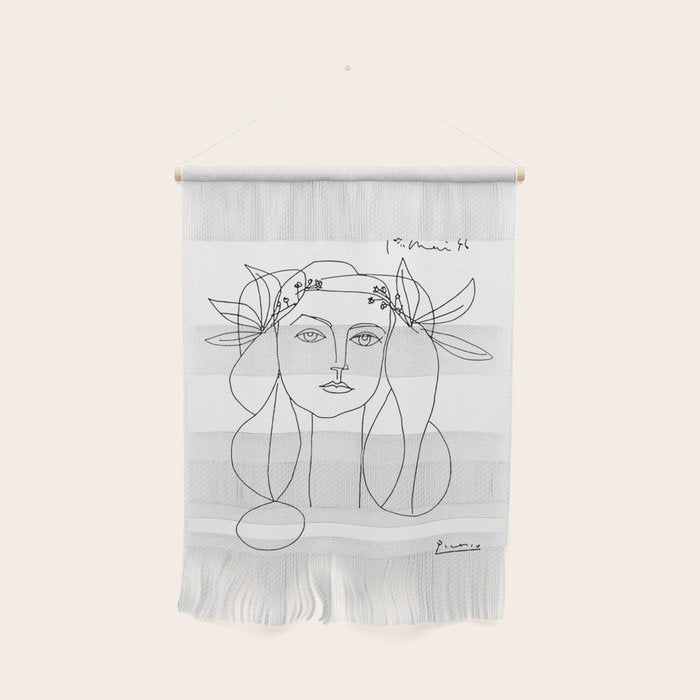 Pablo Picasso War And Peace 1952 Artwork T Shirt, Sketch Wall Hanging Gallery Image 1