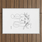 Pablo Picasso War And Peace 1952 Artwork T Shirt, Sketch Outdoor Rug Gallery Image 1