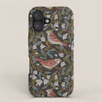 Sparrows And Apple Blossoms iPhone Case Gallery Image 1