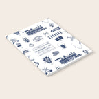 Railroad Symbols // Navy Blue Notebook Gallery Image 2