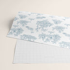 Toile De Jouy - Duck Egg Blue Wrapping Paper Gallery Image 2