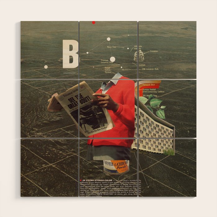 Butterfly Wood Wall Art Gallery Image 2