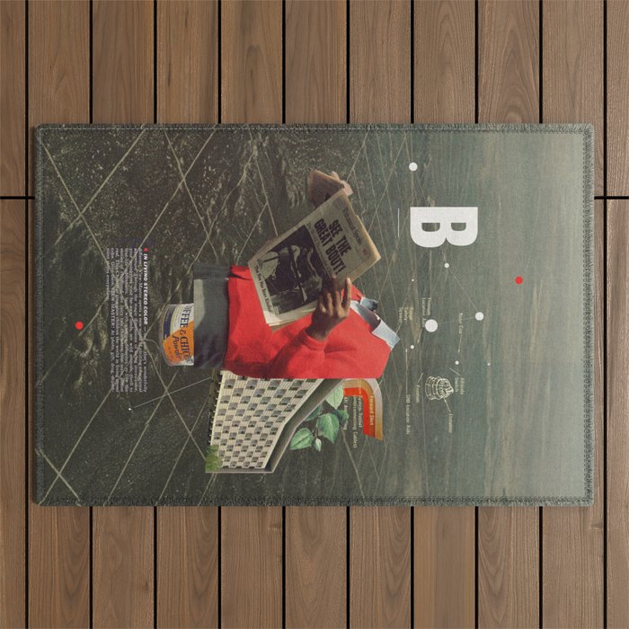 Butterfly Outdoor Rug Gallery Image 1