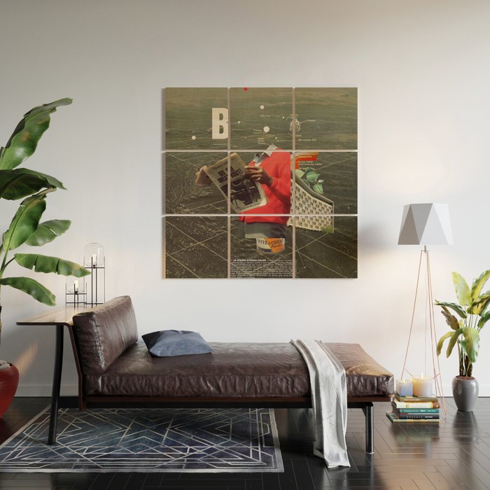 Butterfly Wood Wall Art Gallery Image 2