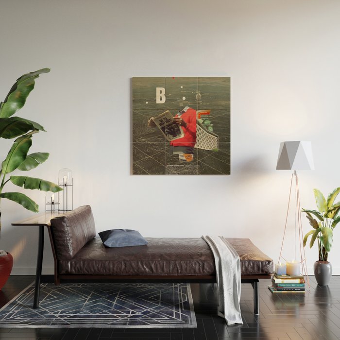 Butterfly Wood Wall Art Gallery Image 2