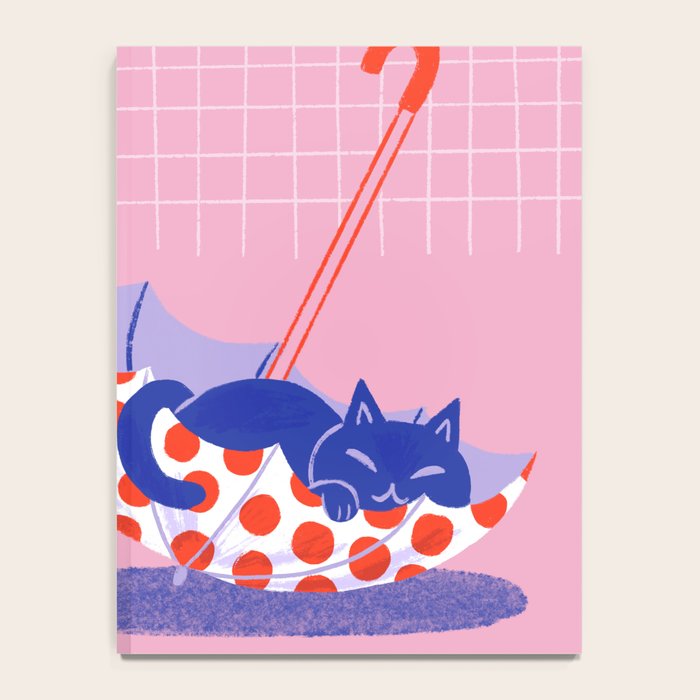 Umbrella Cat Notebook Gallery Image 4