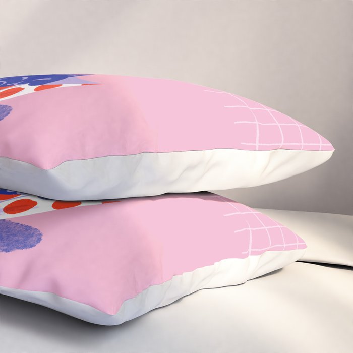 Umbrella Cat Pillow Sham Gallery Image 3