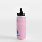 Umbrella Cat Water Bottle Gallery Image 2