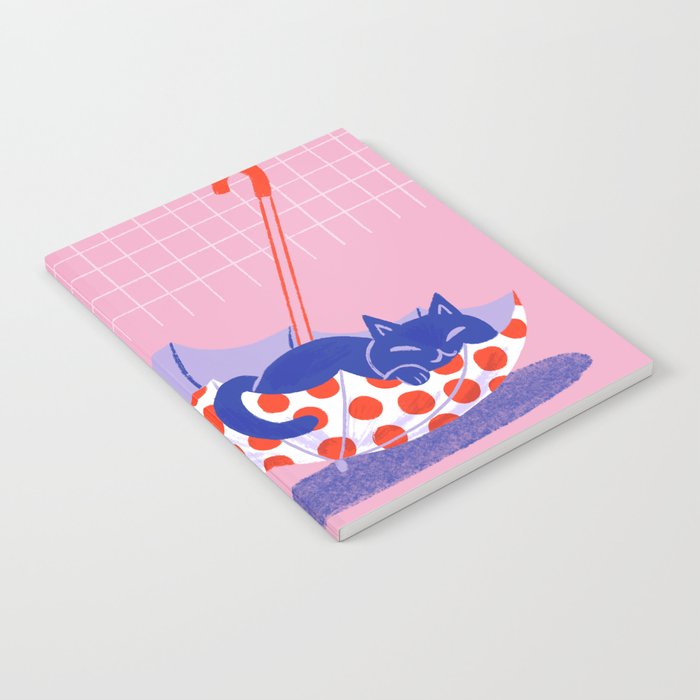 Umbrella Cat Notebook Gallery Image 2