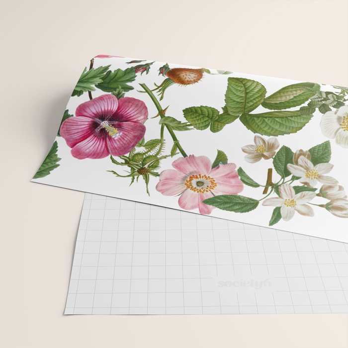 Bonnie Botanical Bloom  Wrapping Paper Gallery Image 2