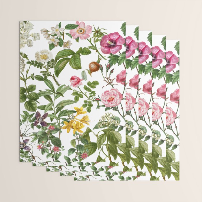 Bonnie Botanical Bloom  Wrapping Paper Gallery Image 3