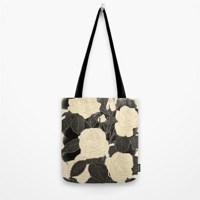 White Roses 5 Tote Bag Gallery Image 2