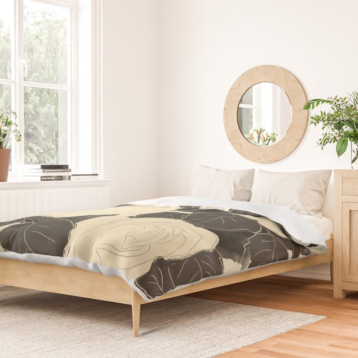 White Roses 5 Duvet Cover Gallery Image 2